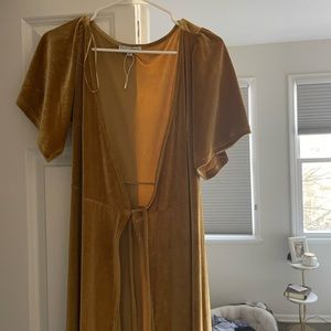 Gold Baltic Born Bridesmaids Dress